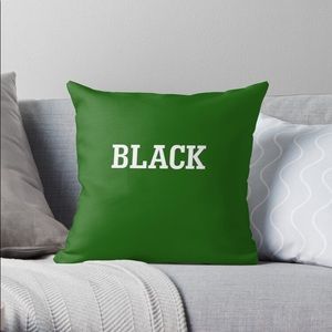 Black Summer Pillow